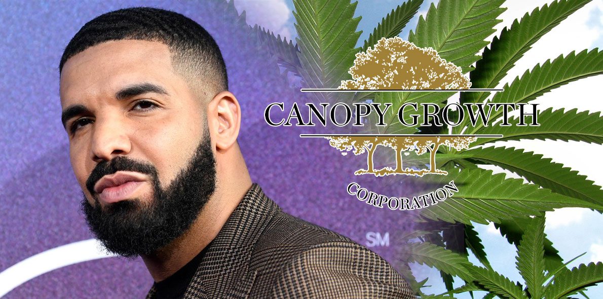 Drake et Canopy Growth, deux géants pour les bénéfices du cannabis
