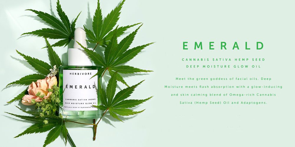 Esmerelda, the green goddess of facial oils