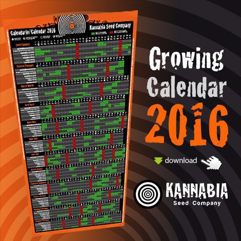 New Growing Calendar 2016