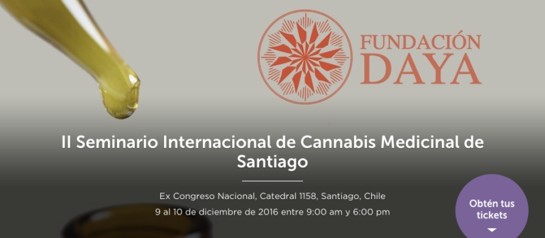 Últimos cupos para el Segundo Seminario Internacional de Cannabis Medicinal de Santiago