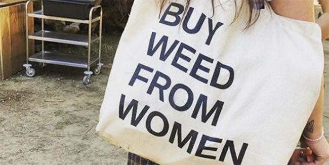 Buy weed from women!
