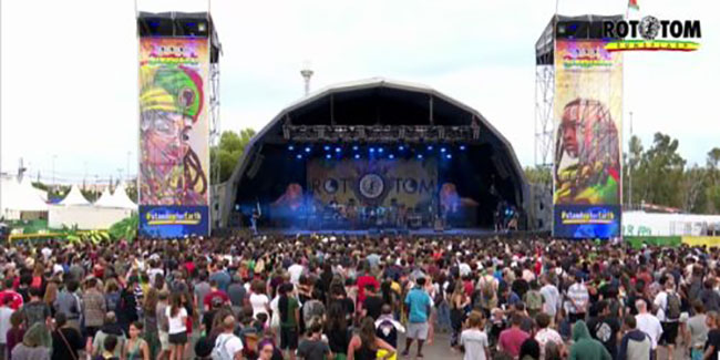 The Rototom Festival, a festival of peace love and music
