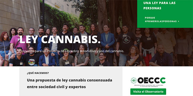 La OECCC presentará en mayo a los partidos políticos su propuesta de Ley de Cannabis Medicinal
