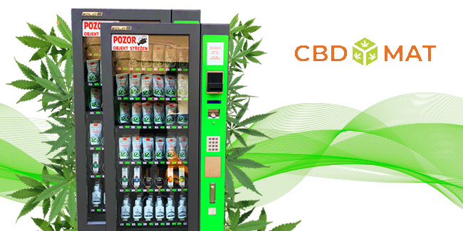 Vending machines for legal CBD products in Czech Republic